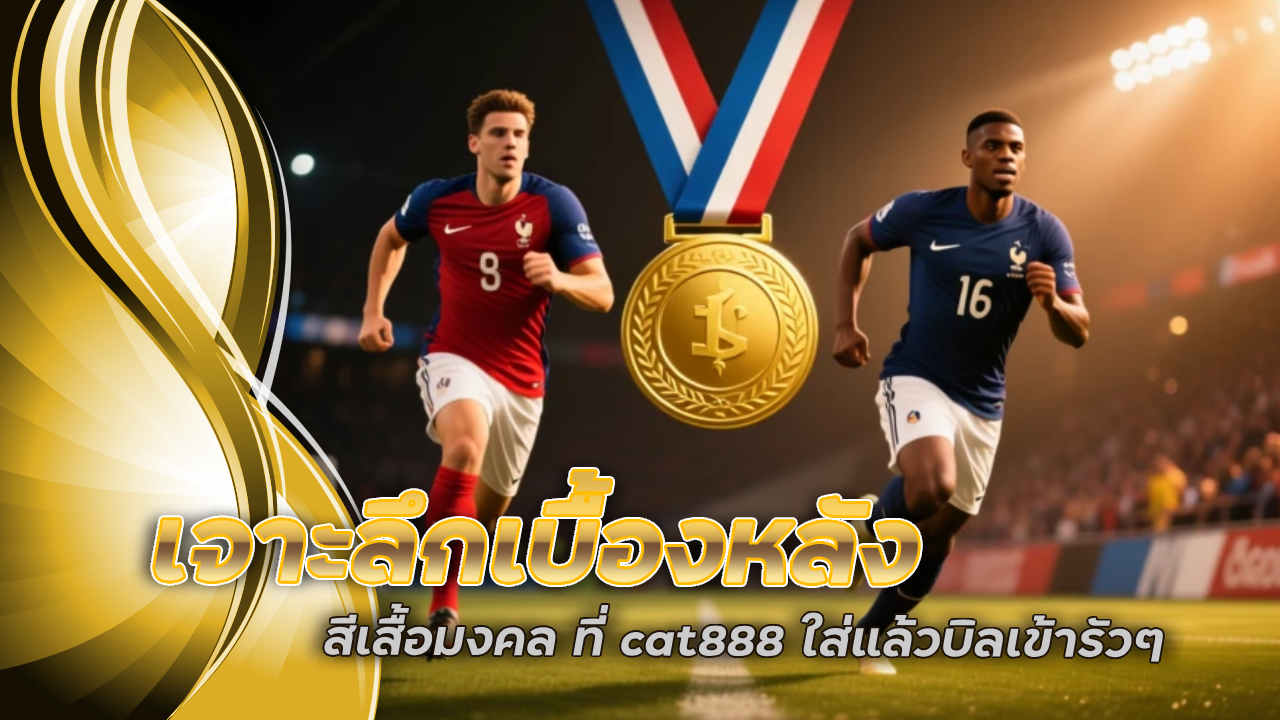 เจาะลึกเบื้องหลัง สีเสื้อมงคล ที่ cat888 ใส่แล้วบิลเข้ารัวๆ